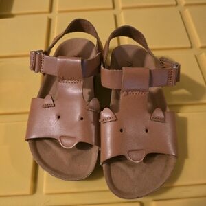 Zara Brown Kids Sandals